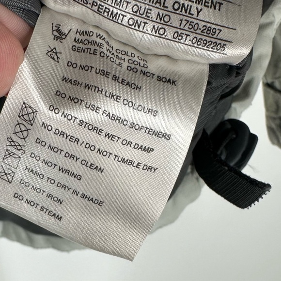 Karbon Winter Snow Ski Jacket Boys 16 Gray Yellow - Picture 10 of 15